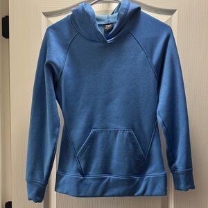 Reebok Blue Hoodie with Front Pocket